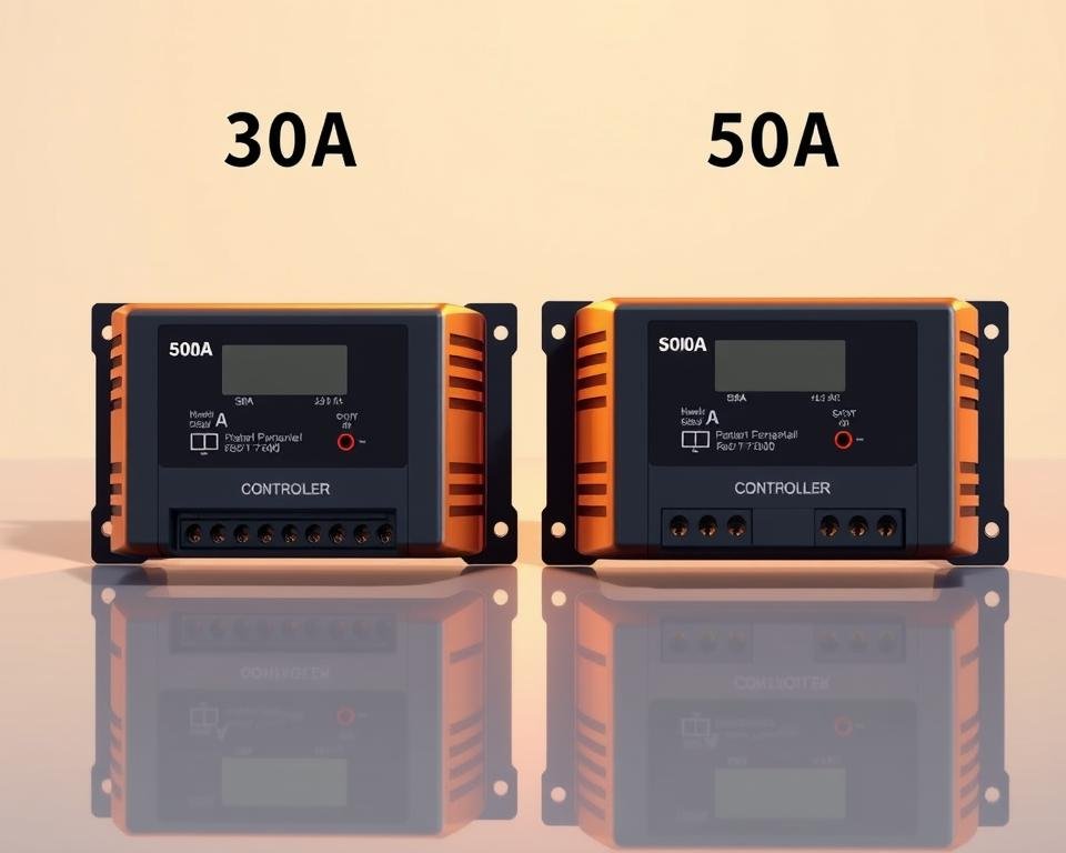 30a vs 50a solar charge controller difference